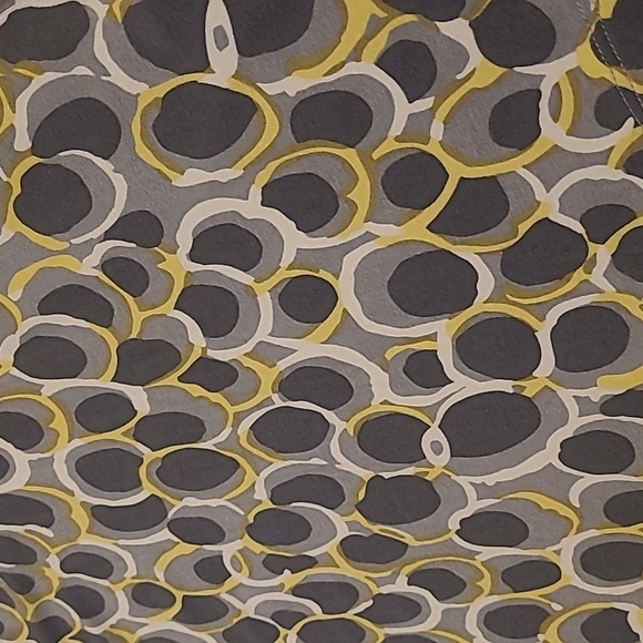 EUC Boden Mod Print Mini Dress Grey, White, Yellow - Picture 3 of 15